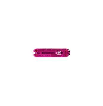Накладки ручки ножа "Victorinox" перед. pink translucent (58мм), C.6205.T3 - фото товару