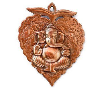 Картина алюминиевая Ганеш на листе, K89070194O2422760129 - фото товара
