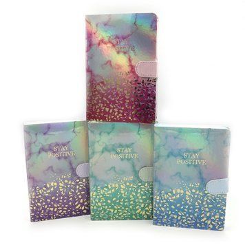 Блокнот на кнопці "Хмаринки" A5, 12,7*19см, 100G, 112P, mix4, K2755925OOMY002-2 - фото товару