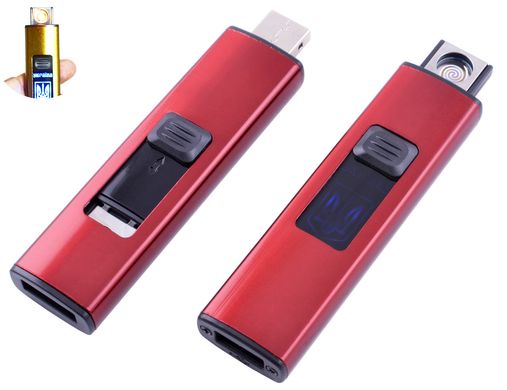 USB запальничка Україна №HL-144 Red, №HL-144 Red - фото товару