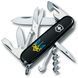 Нож &laquo;Victorinox&raquo; Climber Ukraine 91мм/14функ/чёрный /Тризуб готический син-желт.