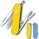 Нож &laquo;Victorinox&raquo; Classic SD Ukraine 58мм/7функ/желто-голубой