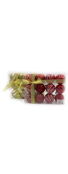 Набір куль "Merry Christmas" 12шт. PVC 1шт/етик., K2752326OO6527-P1235 - фото товару