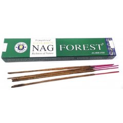 Golden nag Forest (Ліс)(Vijashree)(15 gm) (12 шт/уп)пилкові пахощі, K332600 - фото товару
