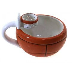 Чашка керамическая "Баскетбол" (16х12,5х11 см)(450 мл.), K332760A - фото товару