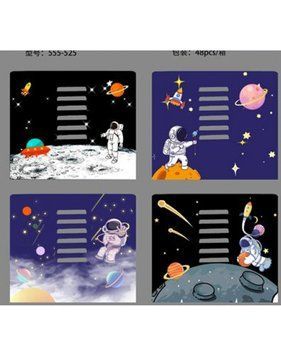 Підставка для книг метал. "Space" 20,8*18,8 см, mix, 1 шт./етик., K2753647OO555-525-B - фото товару