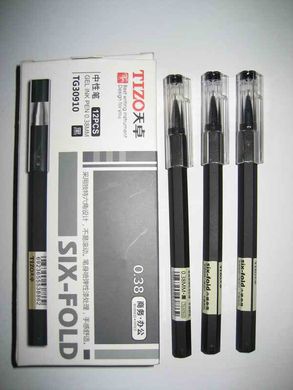 Ручка гелевая "Tizo SixFold" черная 12/144/1728, K2712845OO30910-0. - фото товара