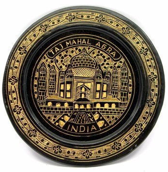 Тарілка бронзова настінна (15 см)(Wall Plate BD 6"), K324748 - фото товару