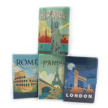 Блокнот на кнопке "Европа" A5, 12,7*19см, 100G, 112P, mix4, K2755915OO9502-4 - фото товара