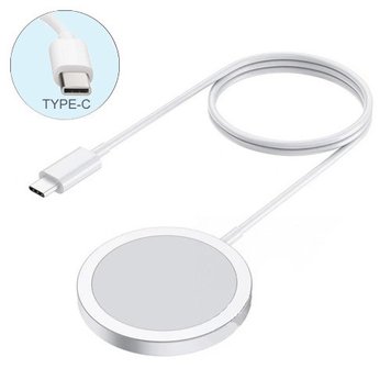 Бездротовий зарядний пристрій MagSafe Charger 15W/A2140, Type-C, 8133 - фото товару