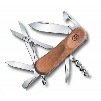 Ніж Victorinox Delemont "EvoWood 14" 2.3901.63 (аналог Wenger 1.14.09.830), 2.3901.63 - фото товару