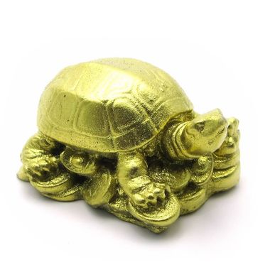Черепаха каменная крошка желтая (5,5х3х3 см), K324189 - фото товара