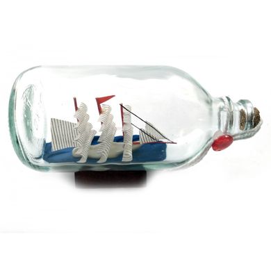 Парусник в бутылке (14,5х7,5х6,5 см), K332139 - фото товара
