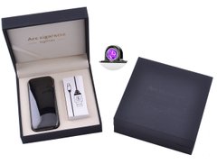 Електроімпульсна запальничка в подарунковій коробці Lighter (USB) №5007 Black, №5007 Black - фото товару