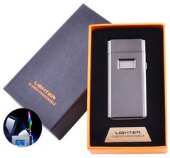 Электроимпульсная зажигалка в подарочной коробке Lighter (USB) №5005 Black, №5005 Black - фото товара
