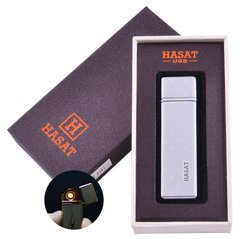 USB запальничка в подарунковій коробці HASAT №HL-66-2, №HL-66-2 - фото товару