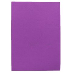 Фоамиран A4 "Яскраво-фіолетовий", товщ. 1,5 мм, 10 лист./п./етик., K2744734OO15A4-7054 - фото товару