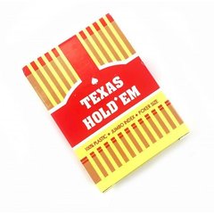 Карты игральные пластиковые "Texas" красная рубашка, K330766A - фото товара