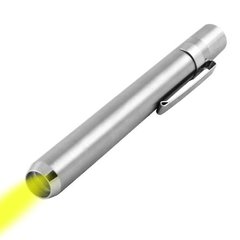 Фонарь брелок 1211-Ultra-glow (желтый), 1x AAA, SL8469 - фото товара