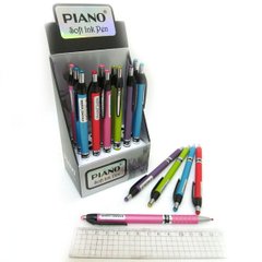 Ручка масло автомат. "Piano" "Color" синя, K2726715OO165-C-PB - фото товару