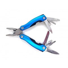 Нож-плоскогубцы с набором инструментов синий (9 в1)(7х3,5х2 см), K327085D - фото товара