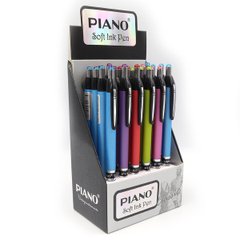 Ручка масло автомат. "Piano" "Color" синя, K2726715OO165-C-PB - фото товару