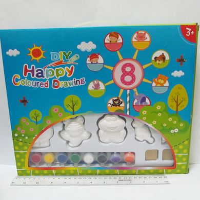 Дитяча творчість Розфарбуй іграшку "Happy" 15шт, 35*29см, K2727087OO11911 - фото товару