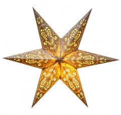Светильник Звезда картонная 6 лучей WHITE GANESH ZARI, K89050075O1137471899 - фото товара
