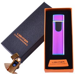 USB зажигалка в подарочной упаковке Lighter (Спираль накаливания) №HL-48 Хамелеон, №HL-48 Хамелеон - фото товара