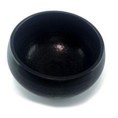 Чаша співоча кована чорна (16.5х8.5х15.3 см), K332586A - фото товару