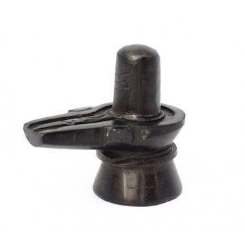Шива - Лінгам з чорного мармуру 2.5 ", K89170292O1441072474 - фото товару