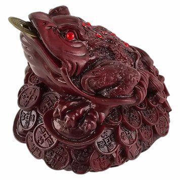 Статуэтка жаба " Жаба Богатства" (11,5х9,5х9,5 см), K335130 - фото товара