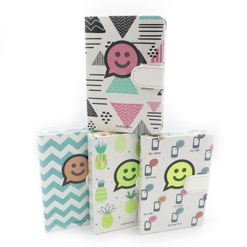 Блокнот на кнопке "Smile" линия, 64К, 9,7*14,4см, 144P, 80G, кол. край, mix4, K2755629OO64K044NC - фото товара