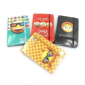 Блокнот на резинке "Smiles" A6 14*9см, 70G, 96P, кол. край, mix4, K2755653OO696082NA - фото товара
