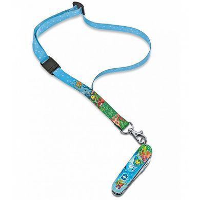 Набор &laquo;Victorinox&raquo; My First Children Set нож 84мм/9функ/дельфин + шнурок на шею + книжка-р, 0.2373.E1 - фото товара