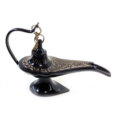 Лампа Алладина бронзовая черная (12х9х4 см), K333973 - фото товара