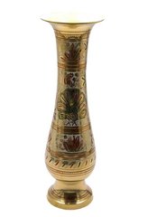 Бронзова Ваза кольорова (29х9х9 см)(Flower vase Glass Clr 12"), K324752 - фото товару