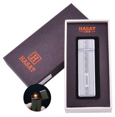 USB запальничка в подарунковій коробці HASAT №HL-66-4, №HL-66-4 - фото товару