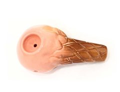 Трубка керамика"Ice Cream" розовая, VD77-21 - фото товара