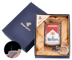 Запальничка-брелок в подарунковій коробці Marlboro (Гостре полум'я) №XB-8-1, №XB-8-1 - фото товару