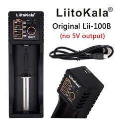 Зарядний пристрій LiitoKala Lii-100B, 1xААА/ АА/ 14500/ 16340/ 18650, 9301 - фото товару