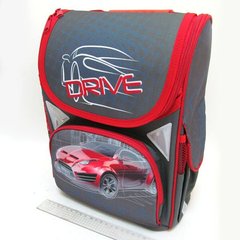 Рюкзак коробка "Drive" 13,5 '' 3 отд., Ортопедичний, світловідб., K2732922OO1724-JO - фото товару