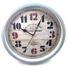 Часы настенные (d-30 см h-4.5 см), K332150 - фото товару