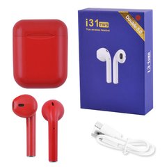 Бездротові навушники i31 5.0 з кейсом, red, SL8038 - фото товару