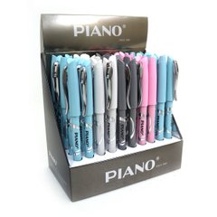Ручка масло "Piano" синя, mix, K2740139OO273PT-BL - фото товару