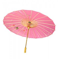 Зонт шелковый с рисунком (54см, Ø80см.), K318014 - фото товару