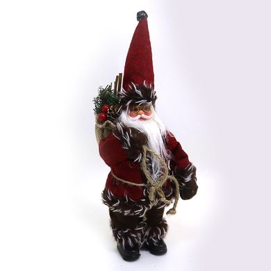 Новогодняя игрушка-сувенир, 9" "Дед Мороз с мешком", K2743100OO1221DSCN - фото товара