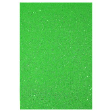 Фетр HARD 170GSM 1,2 мм "Зелений" Glitter 10PC/OPP A4, 1 шт/етик., K2748898OO170HQG014 - фото товару