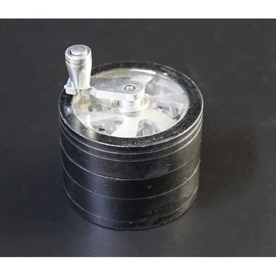 Гриндер алюминиевый магнитный 4 части GR-110 6*6*4,5см. Чёрный, K89010051O1807715498 - фото товара