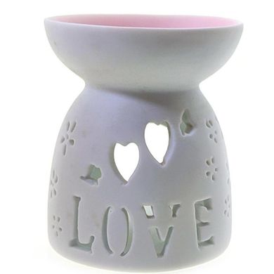 Аромалампи керамічна "Love" (9х8х8 см), K332777A - фото товару